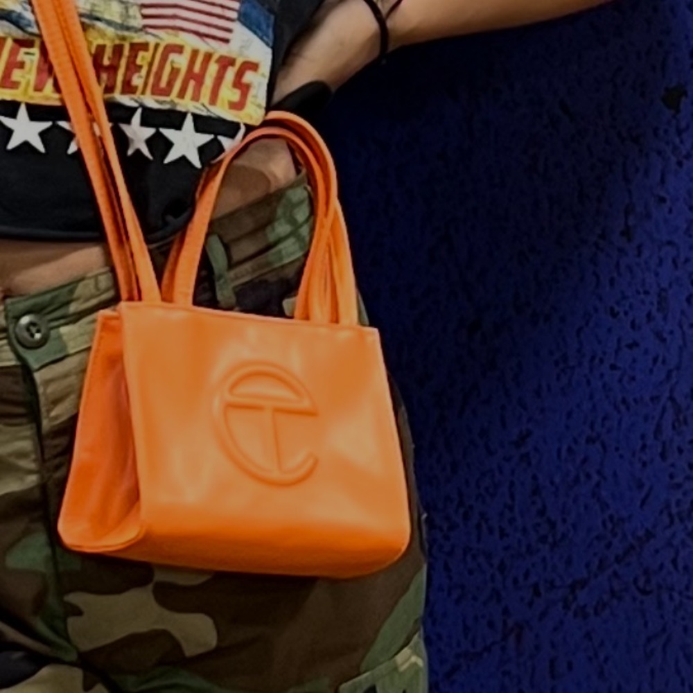 Telfar Orange Mini Bag